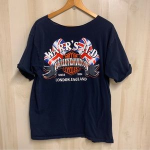 Harley Davidson Oversized Graphic Tee from London Size Large